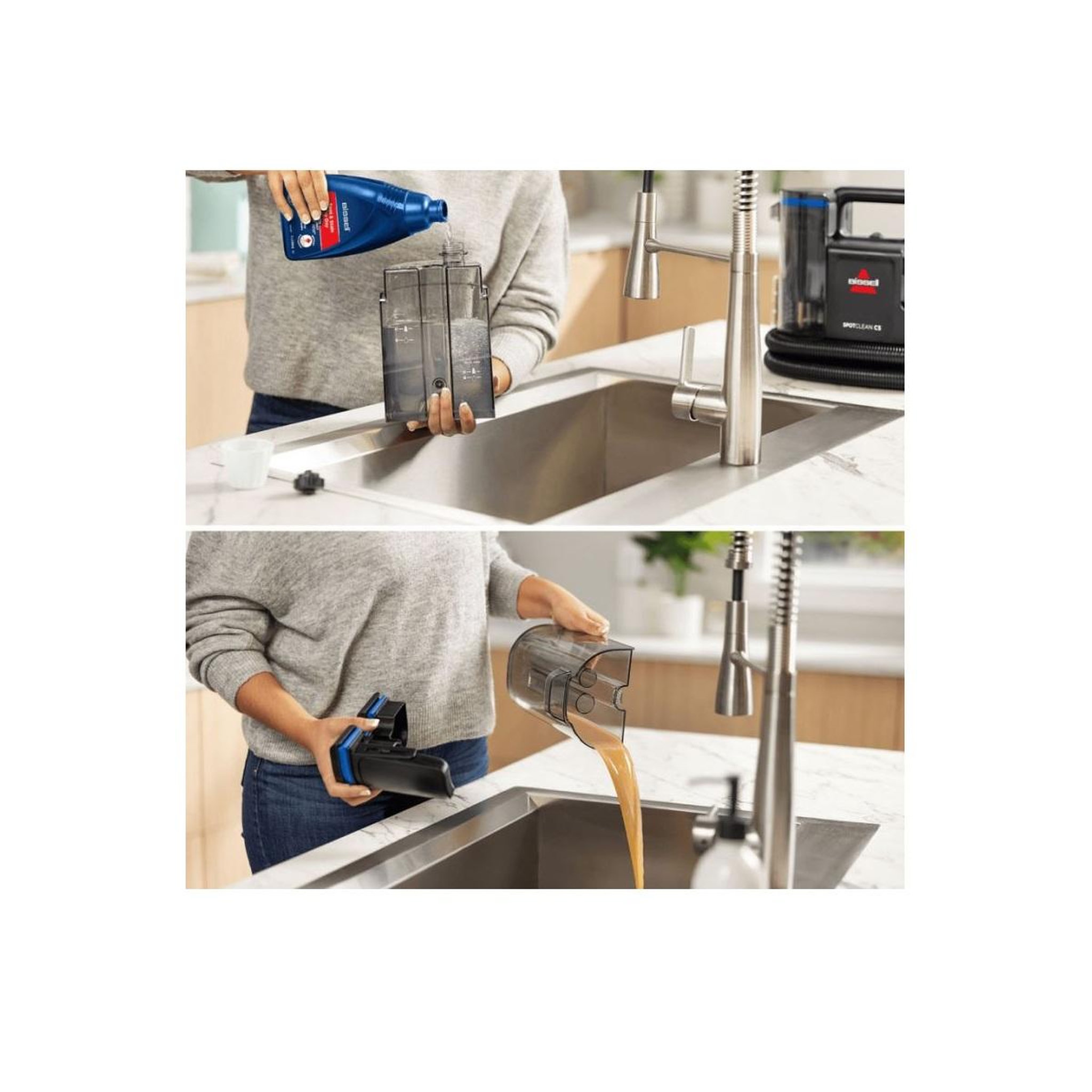 Voir la diapositive 2 : BISSELL Nettoyeur détacheur 400w - 3928n