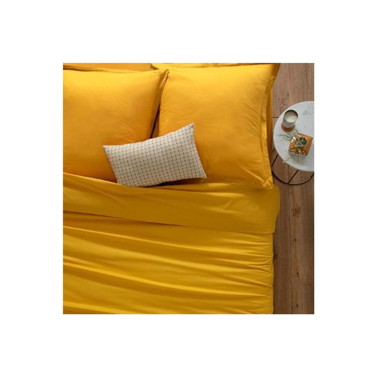 ATMOSPHERA Taie d'Oreiller  Intérieur  63x63cm Ocre