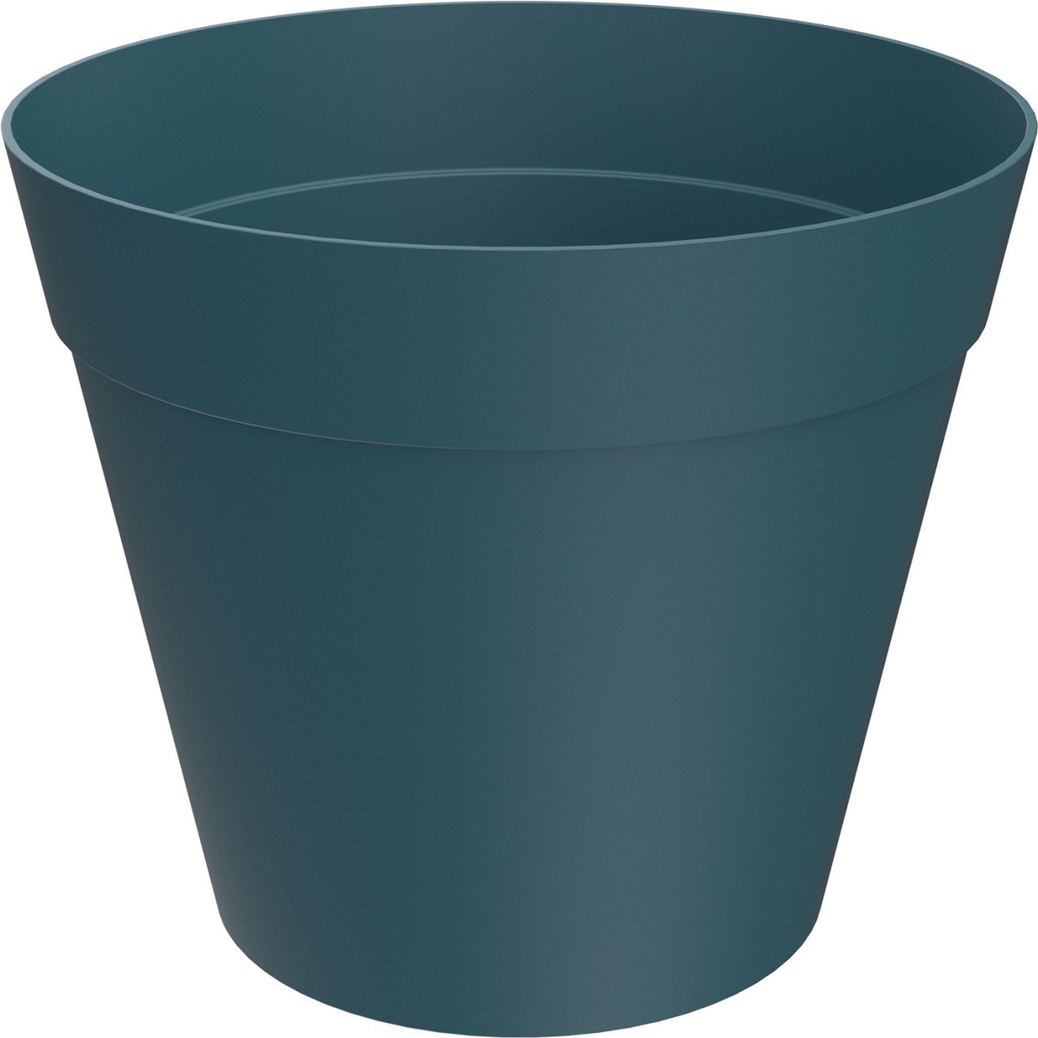 GARDENSTAR Pot horticole en plastique - 25cm - Bleu Orage