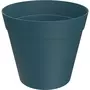 GARDENSTAR Pot horticole en plastique - 25cm - Bleu Orage