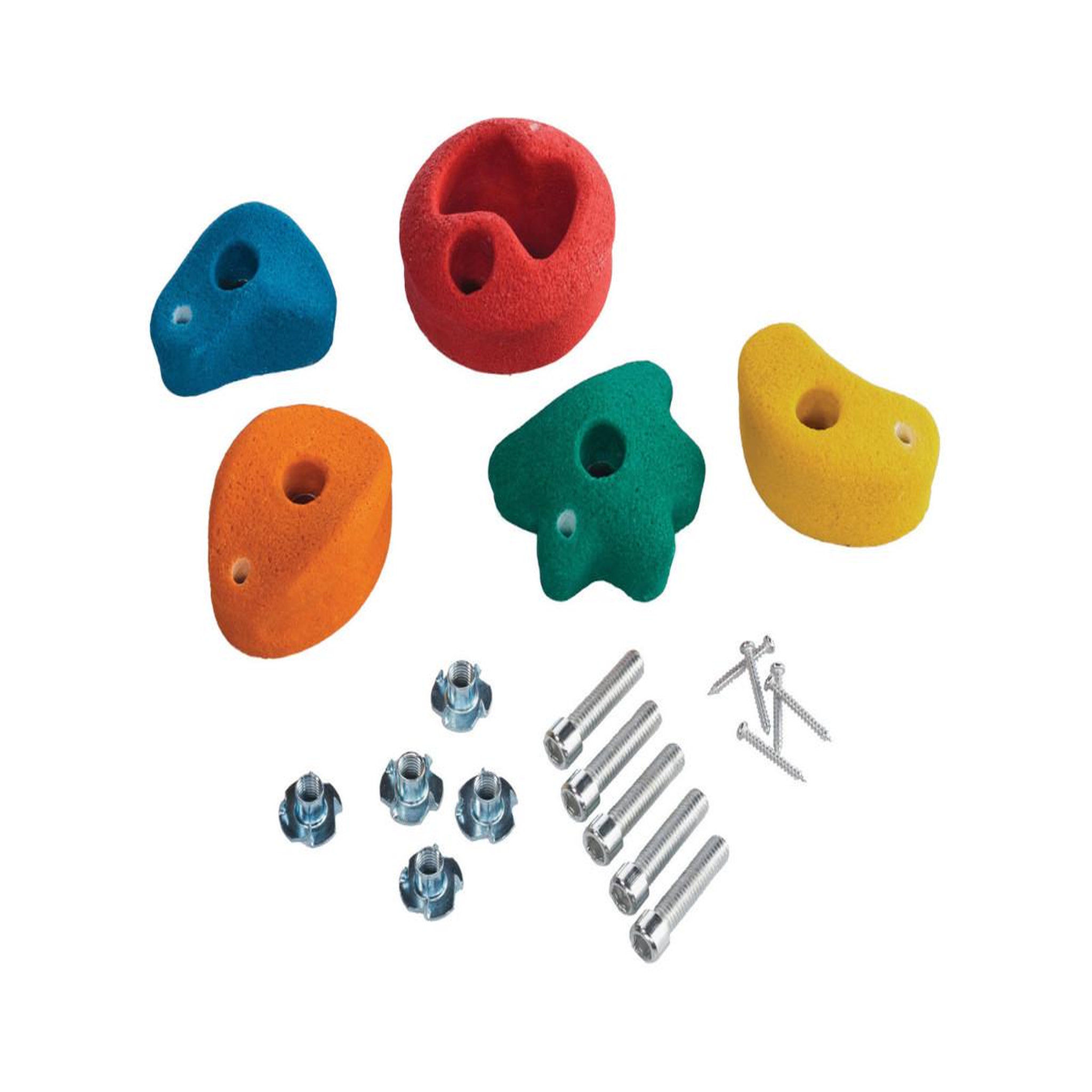 JARDIDECO Set de 5 pierres à grimper multicolor - jardideco