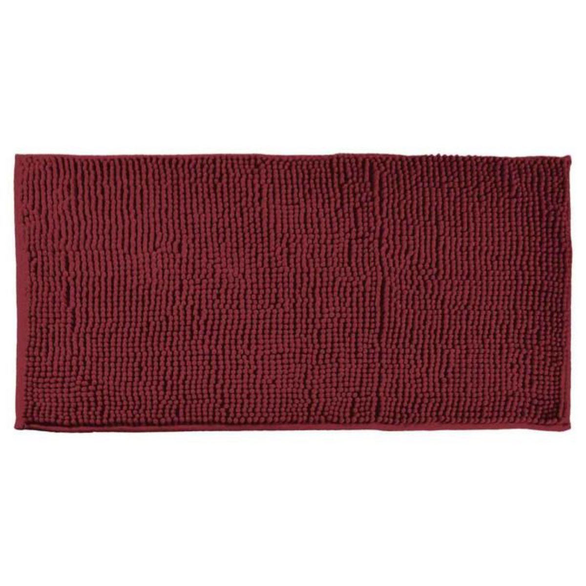 Paris Prix Tapis de Bain Microfibre  Sweety  50x120cm Framboise