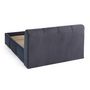 Voir la diapositive 6 : LISA DESIGN Elysia - lit coffre - 140x190 - en velours - sommier inclus