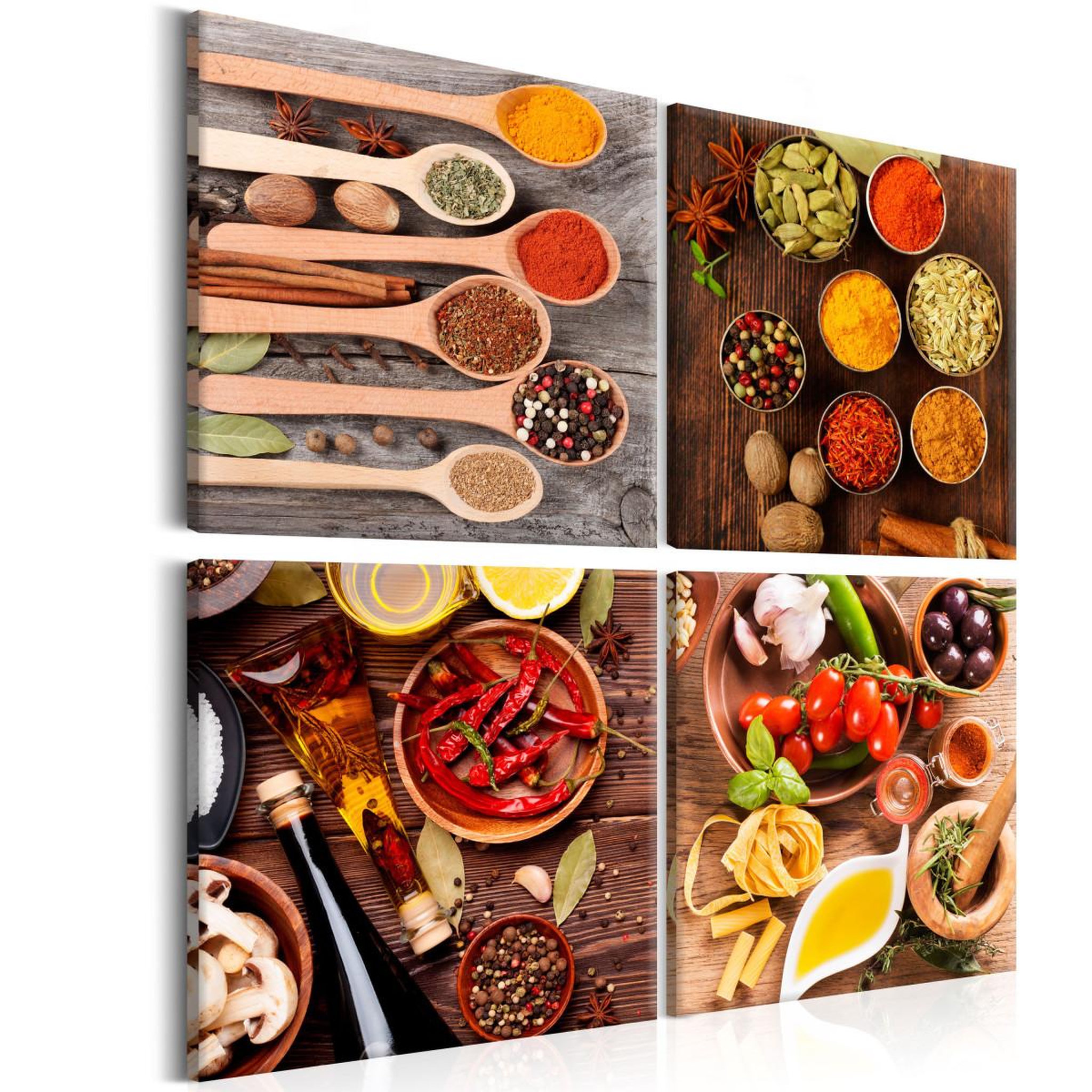 Paris Prix Tableau imprimé  tastes of the world. Coloris disponibles : Multicolore