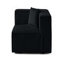 Voir la diapositive 5 : LISA DESIGN Arty - module d'assise gauche - en velours côtelé