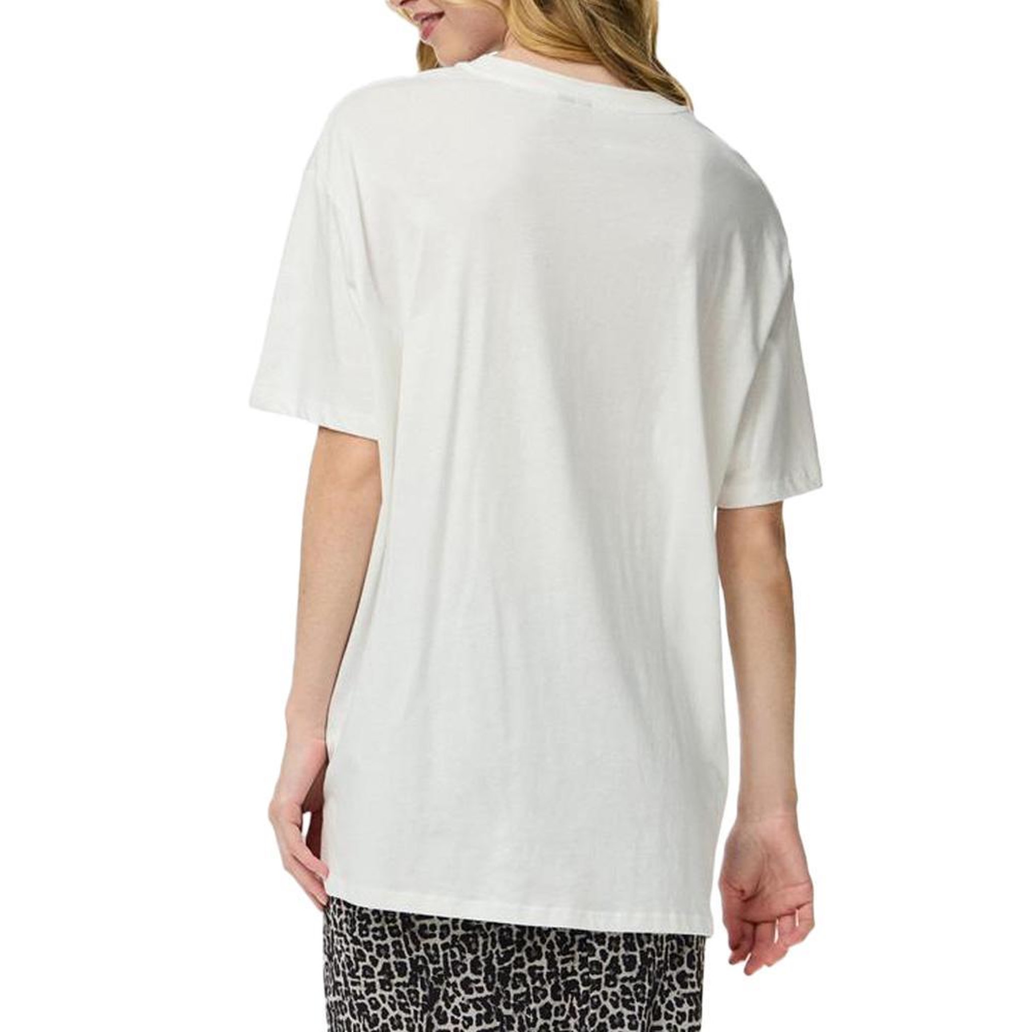 Voir la diapositive 2 : Pieces T-Shirt Blanc Femme Pieces Jonlyn
