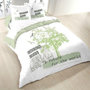 Voir la diapositive 1 : Dourev Housse de couette 240x220 Green + 2 taies coton 52 fils