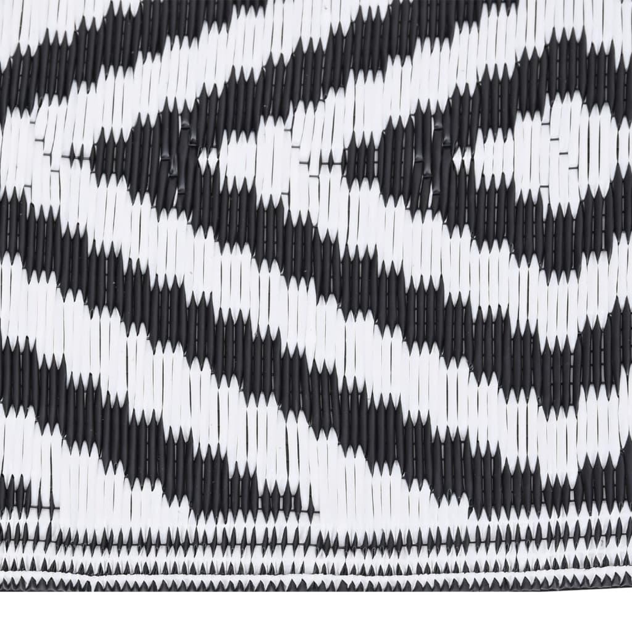 Voir la diapositive 3 : VIDAXL Tapis d'exterieur ARAKIL Noir 140x200 cm PP