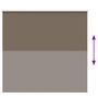 Voir la diapositive 5 : VIDAXL Store enrouleur occultant cafe 150x130cm largeur du tissu