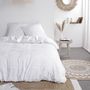Voir la diapositive 1 : TODAY Parure housse de couette tufté en polyester CRAIE