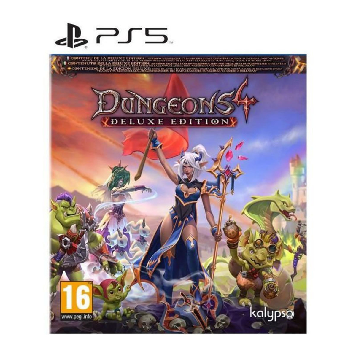 MICROIDS Dungeons 4 - Jeu ps5 - Edition Deluxe