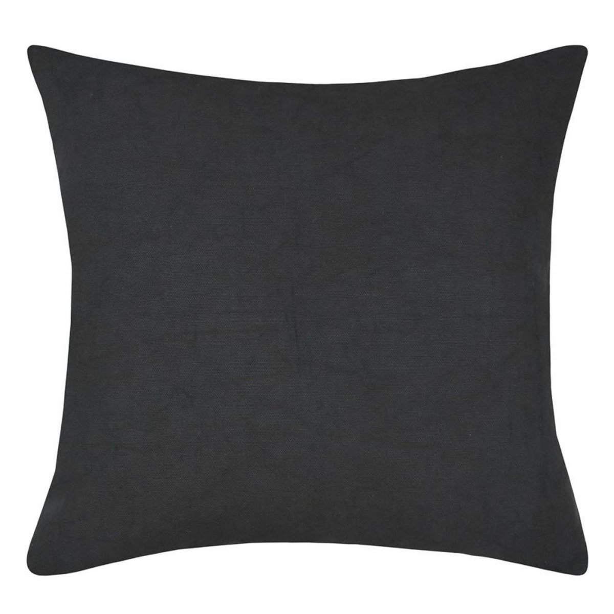 STOF Housse de coussin 40x40 cm Macaco ardoise coton