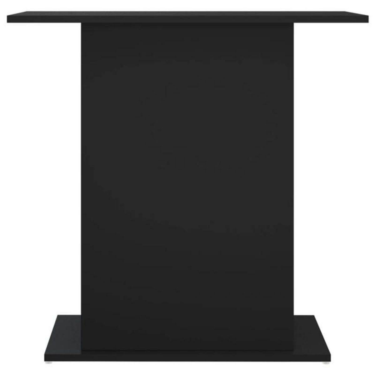 VIDAXL Support pour aquarium noir 75x36x72,5 cm bois d ingénierie
