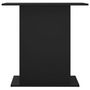 Voir la diapositive 4 : VIDAXL Support pour aquarium noir 75x36x72,5 cm bois d ingénierie
