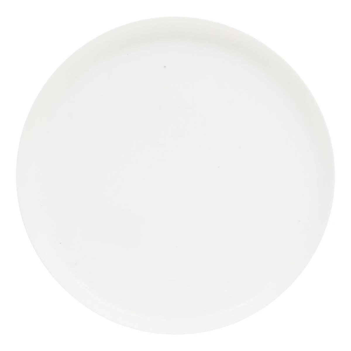 SECRET DE GOURMET Lot de 6 Assiettes Plates  Mathilde  27cm Blanc