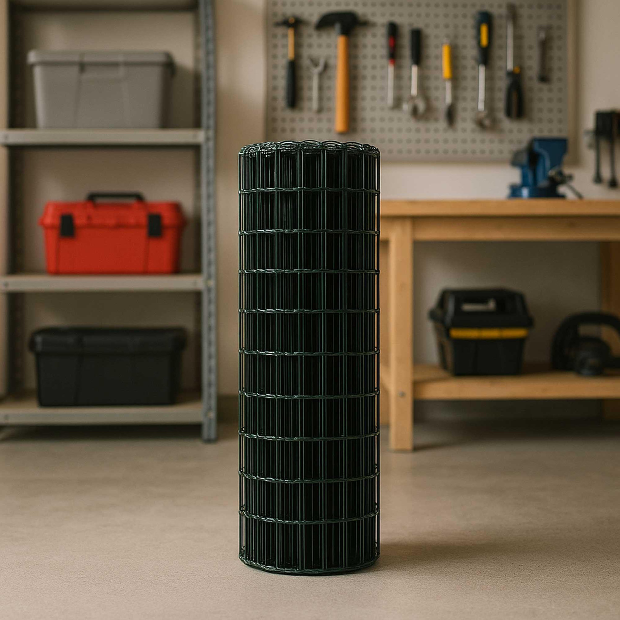 Voir la diapositive 3 : WERKAPRO Grillage maille losange 10 m Werka Pro