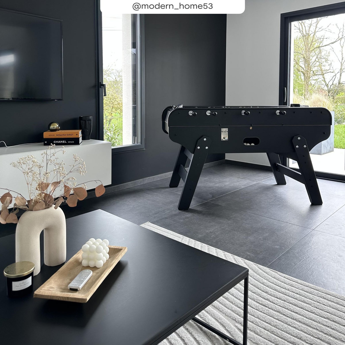 MISTER BABYFOOT Baby foot avec monnayeur en bois clair - Bistrot