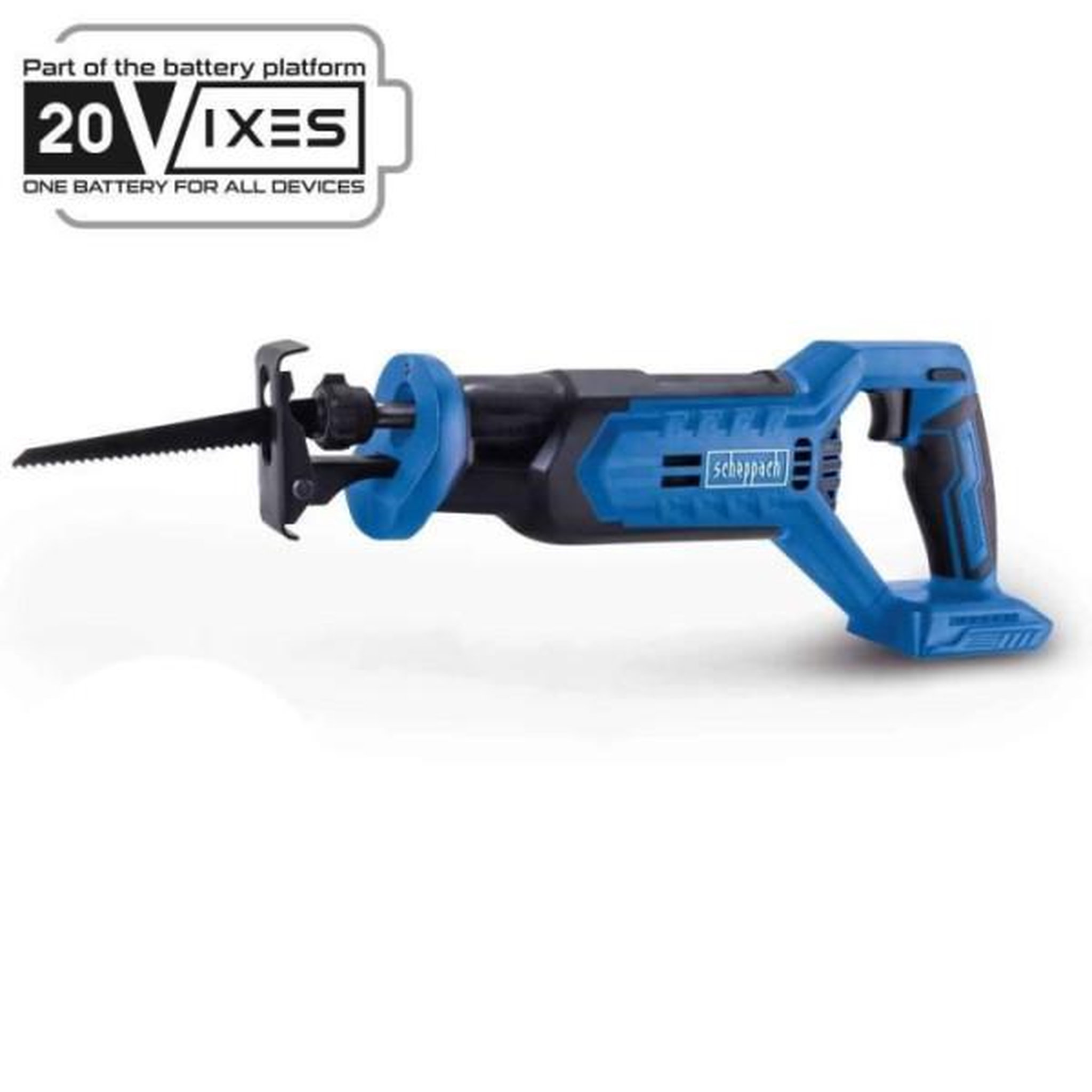 Voir la diapositive 1 : SCHEPPACH Scie sabre sans fil C-RS100-X - coupe max 115mm tous matériaux + 1 lame - SCHEPPACH 20V IXES - sans batterie ni chargeur