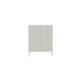 Voir la diapositive 4 : Paris Prix Buffet 2 Portes en Métal  Misha  102cm Blanc