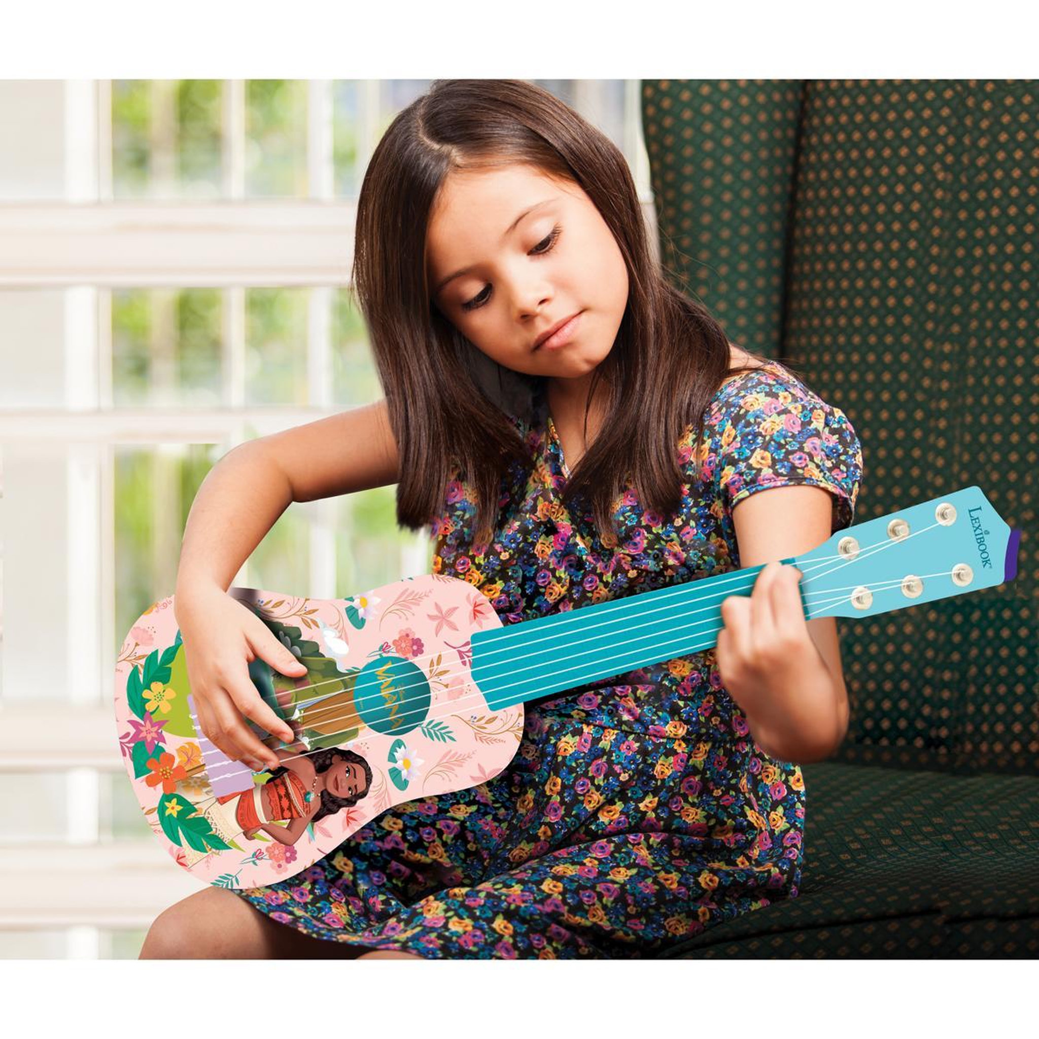Voir la diapositive 6 : Lexibook Ma Première Guitare Vaiana
