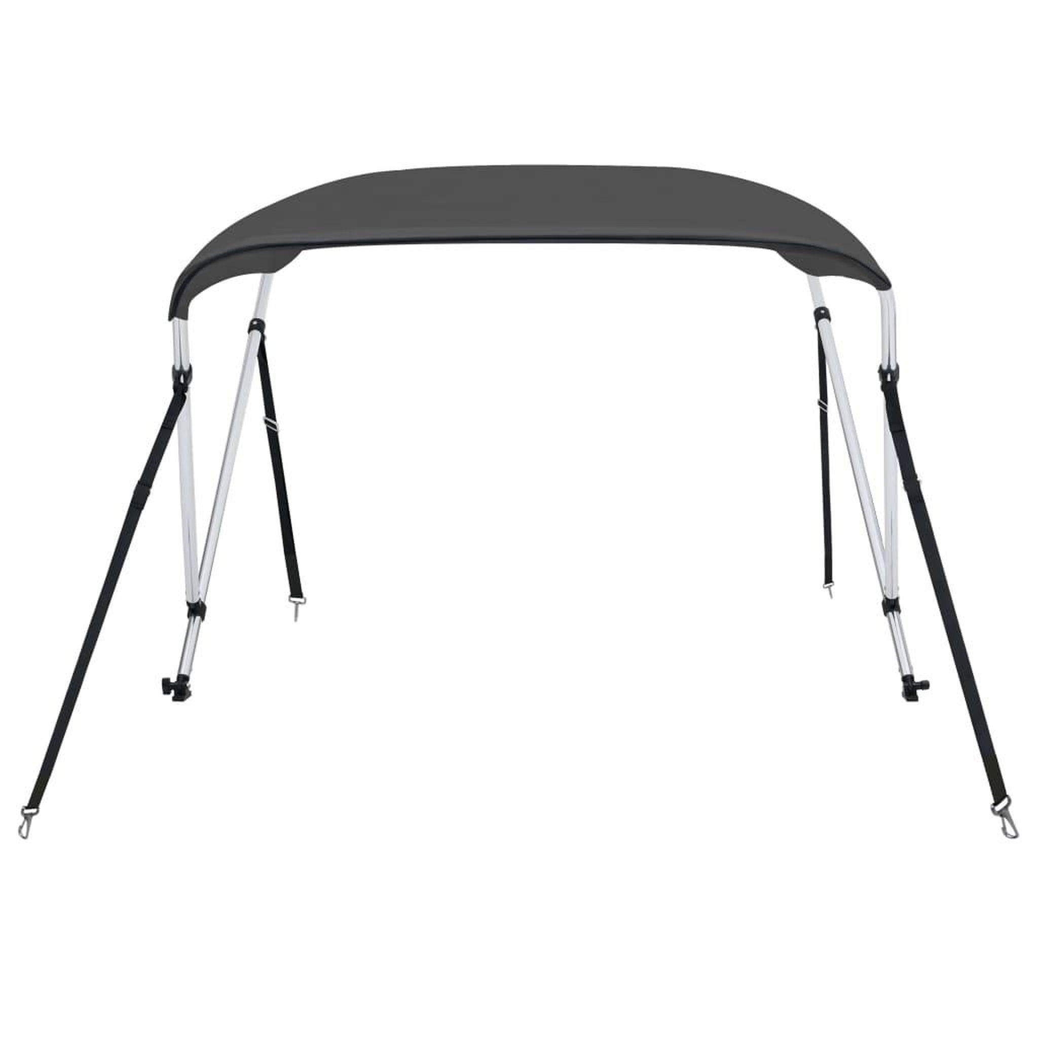 Voir la diapositive 5 : VIDAXL Auvent bimini a 2 arceaux Anthracite 150x120x110 cm