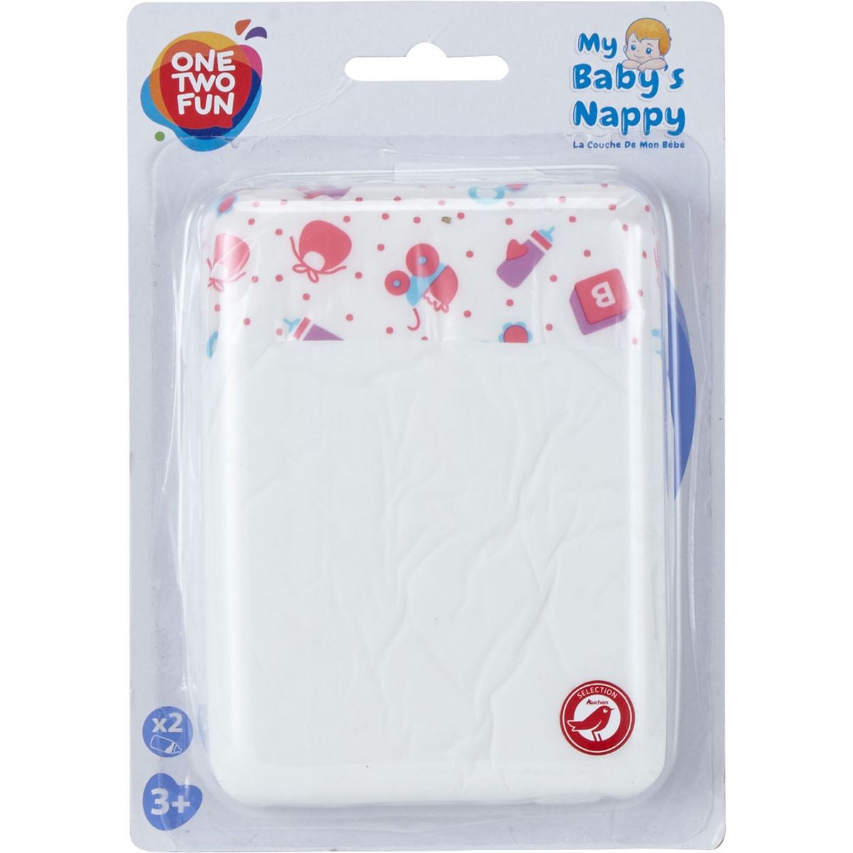 One Two Fun Pack 2 Couches pour poupon