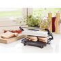 Voir la diapositive 5 : Bestron Gril viande et panini 700w blanc - apm123w