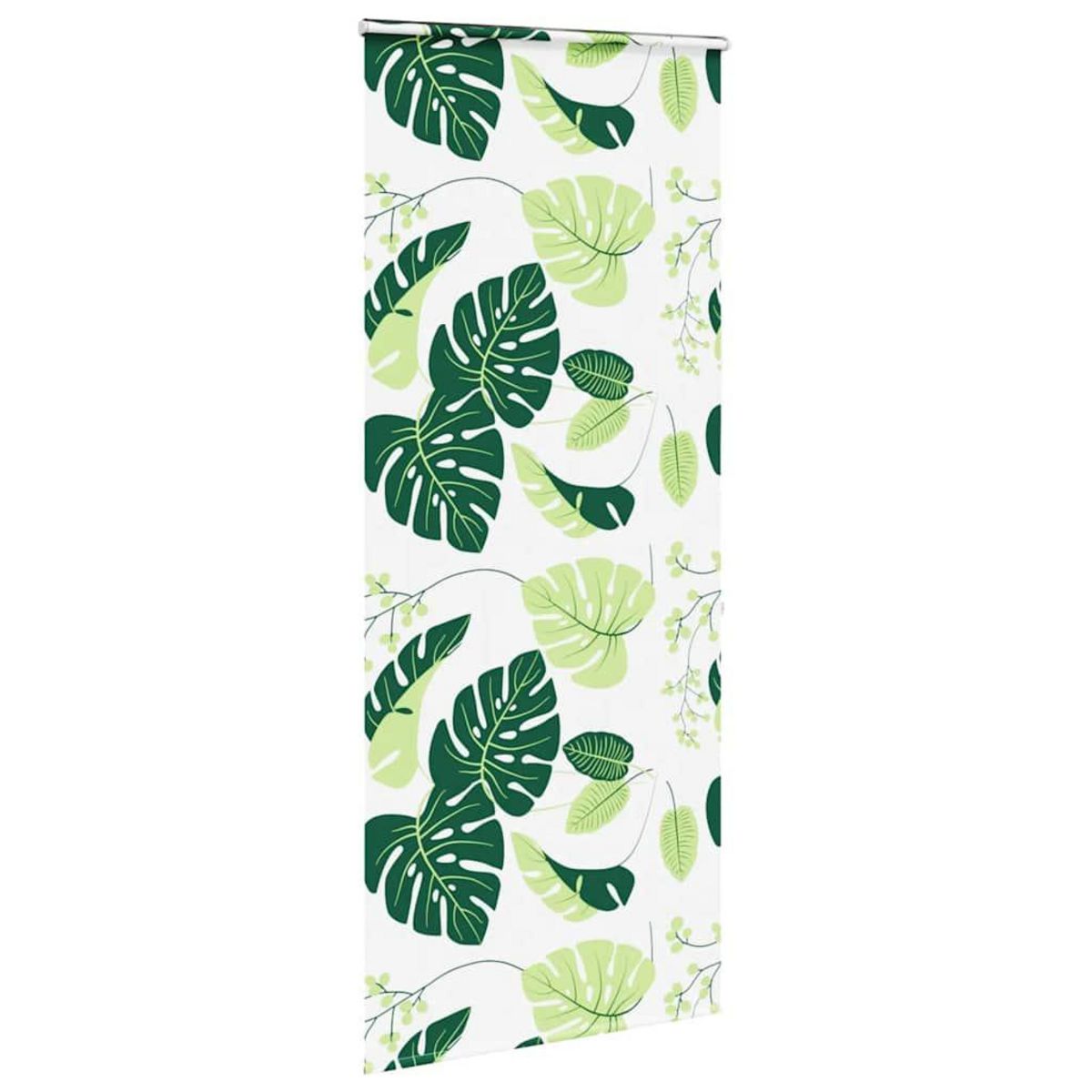 VIDAXL Store enrouleur de douche avec cassette largeur du tissu 86 cm