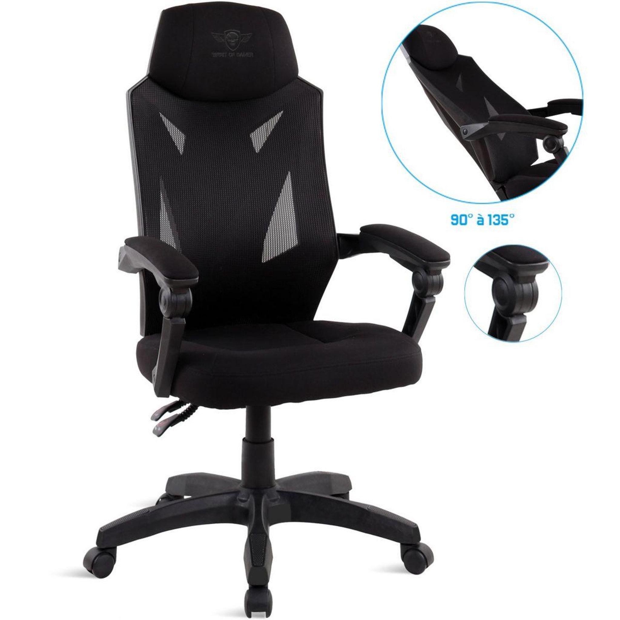 Voir la diapositive 4 : SPIRIT Of GAMER Chaise gaming HELLCAT