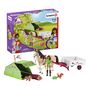 Voir la diapositive 6 : Schleich Figurine - Aventures au camping de Sarah