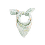 Petit Béguin Foulard en gaze de coton Kanha 50 x 50 cm. Coloris disponibles : Beige