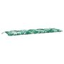 Voir la diapositive 4 : VIDAXL Coussins de banc de jardin lot de 2 motif de feuilles