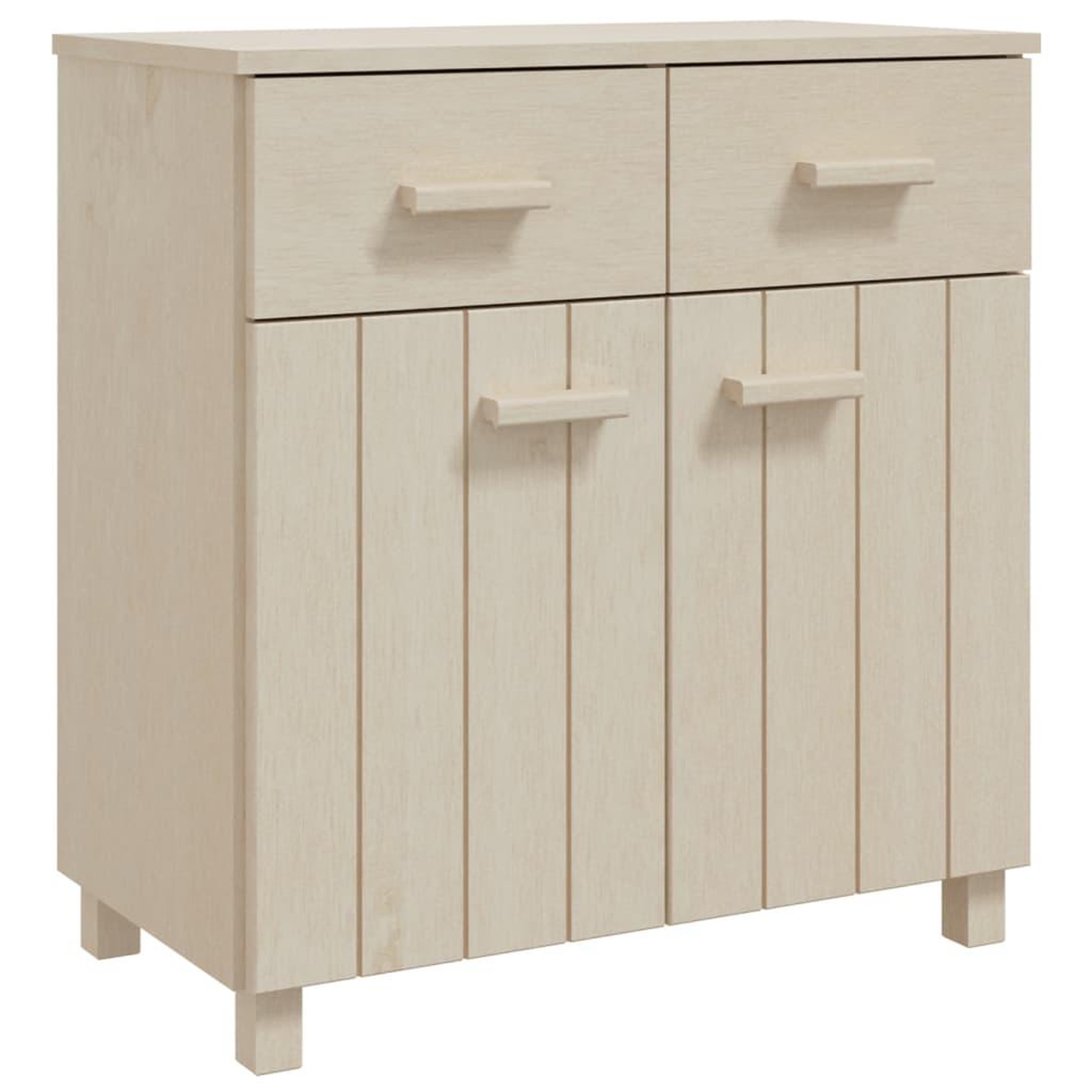 Voir la diapositive 2 : VIDAXL Buffet HAMAR Marron miel 79x40x80 cm Bois massif de pin