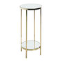 Voir la diapositive 1 : Paris Prix Sellette Design Ronde  Palace  66cm Or