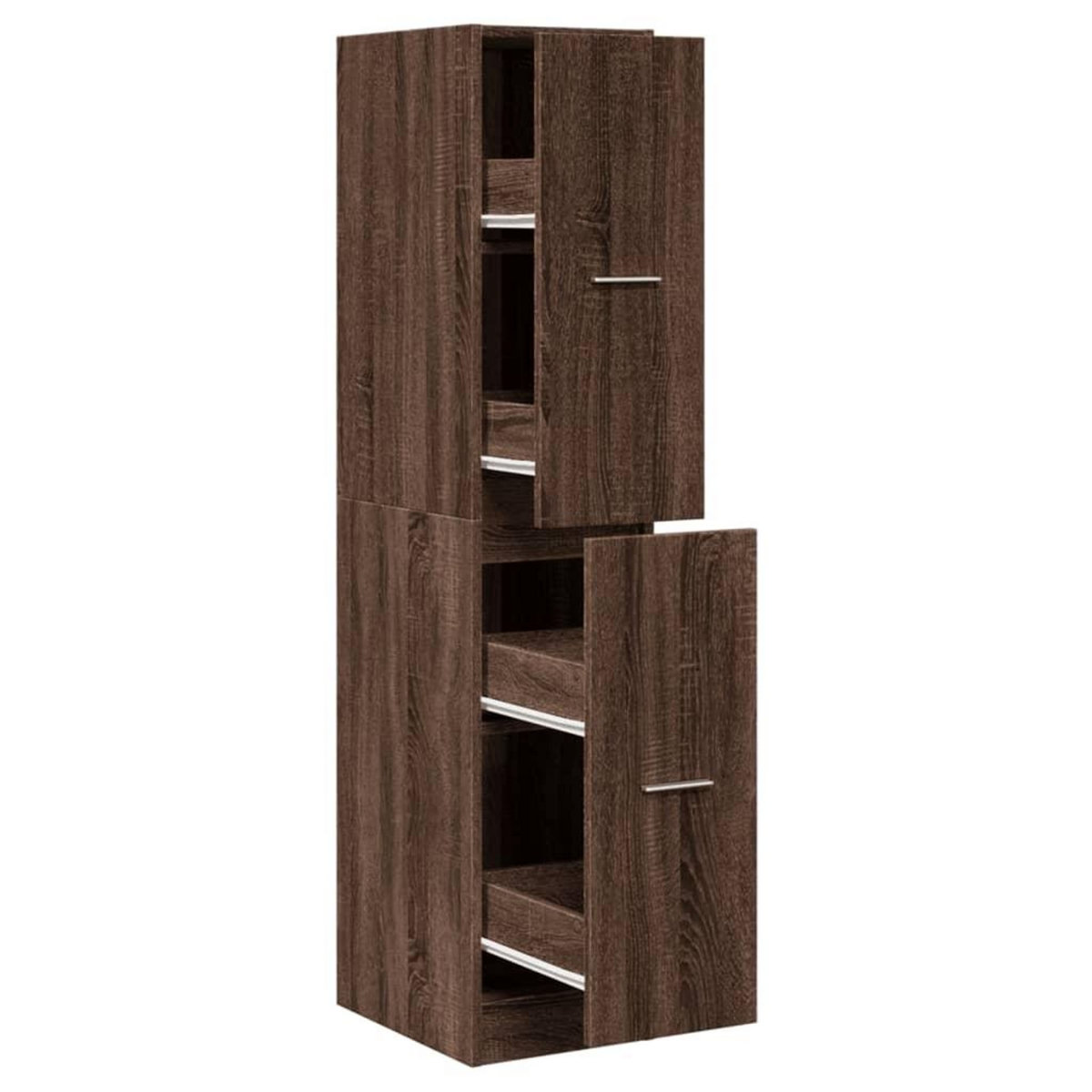 VIDAXL Armoire apothicaire chene marron 30x41x144,5 cm bois ingenierie