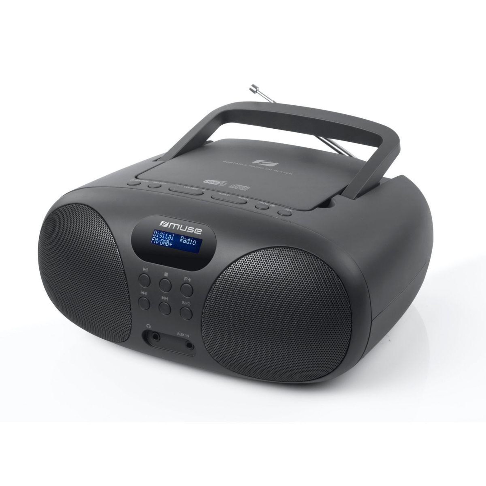 Muse Radio cd portable noir - md208db