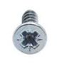 Voir la diapositive 2 :  Vis à bois tête fraisée PZ zinguée Vissal filet total 4x20 mm  x25 vis