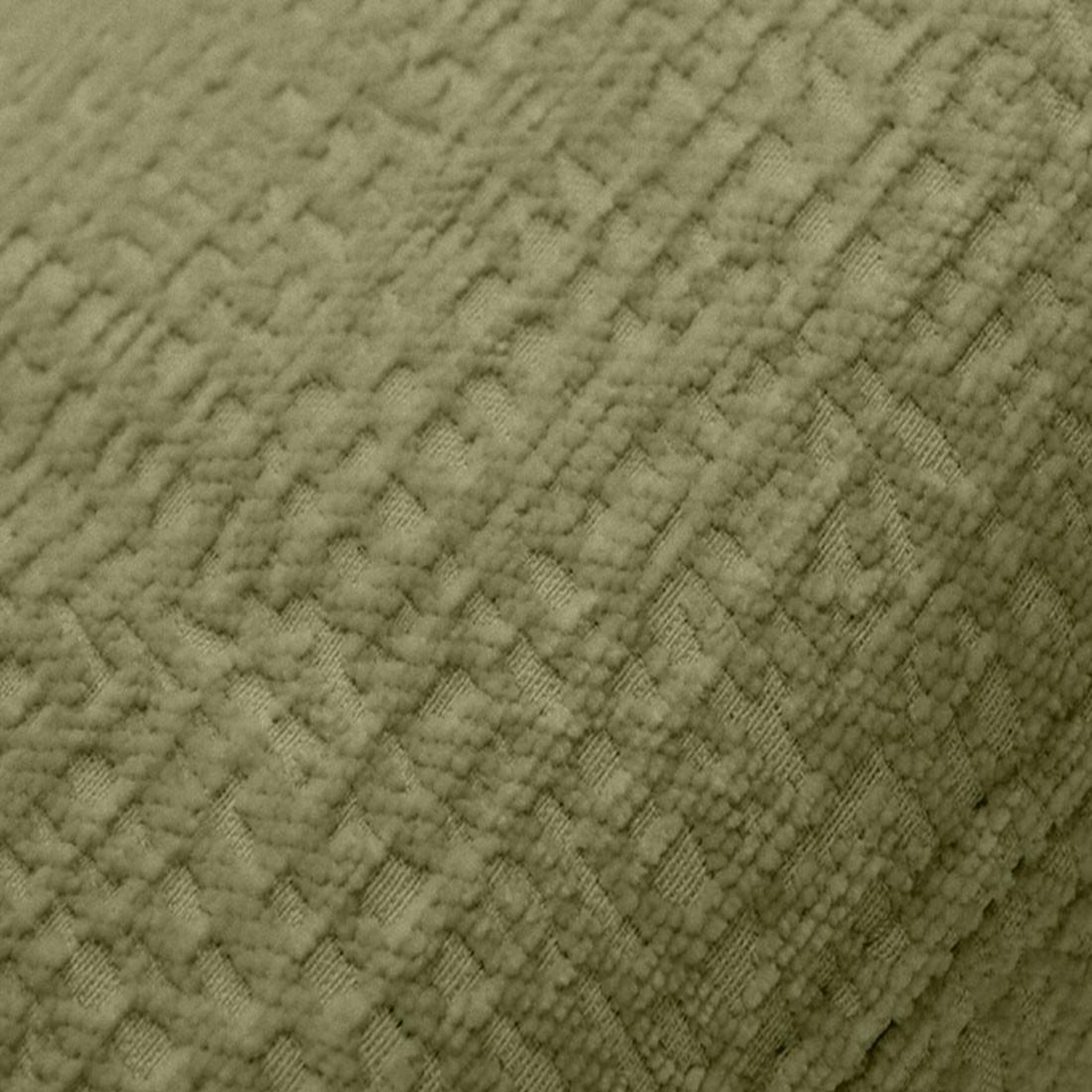 Voir la diapositive 5 : LISA DESIGN Bastille - pouf en tissu velours relief