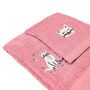 Voir la diapositive 3 : Douceur d'Intérieur Set gant avec drap de douche éponge brodée Chaton