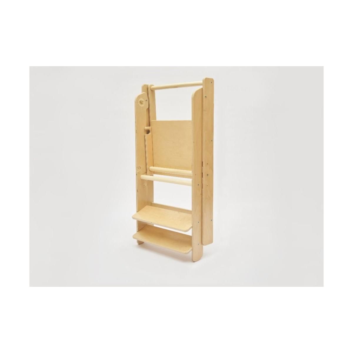 ELINELI Tour pliante 92 cm Moon bois naturel