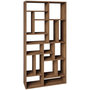 Voir la diapositive 1 : Habitat et Jardin Bibliothèque en bois  Nicola  - 90 x 30 x 180 cm - Marron