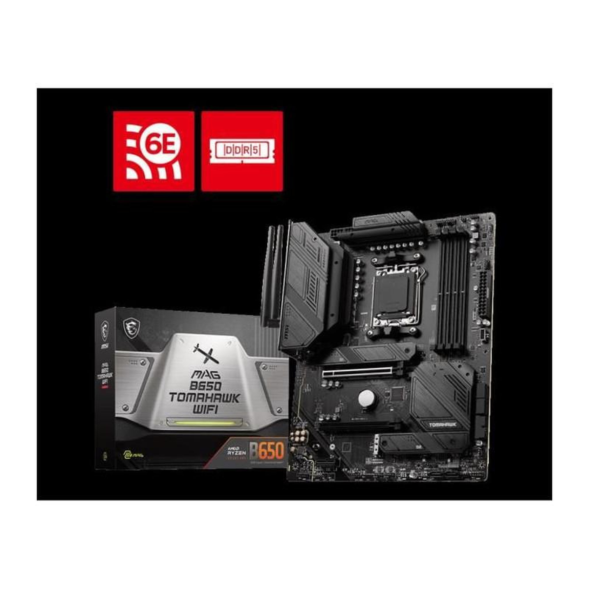 Voir la diapositive 5 : MSI MAG B650 TOMAHAWK WIFI