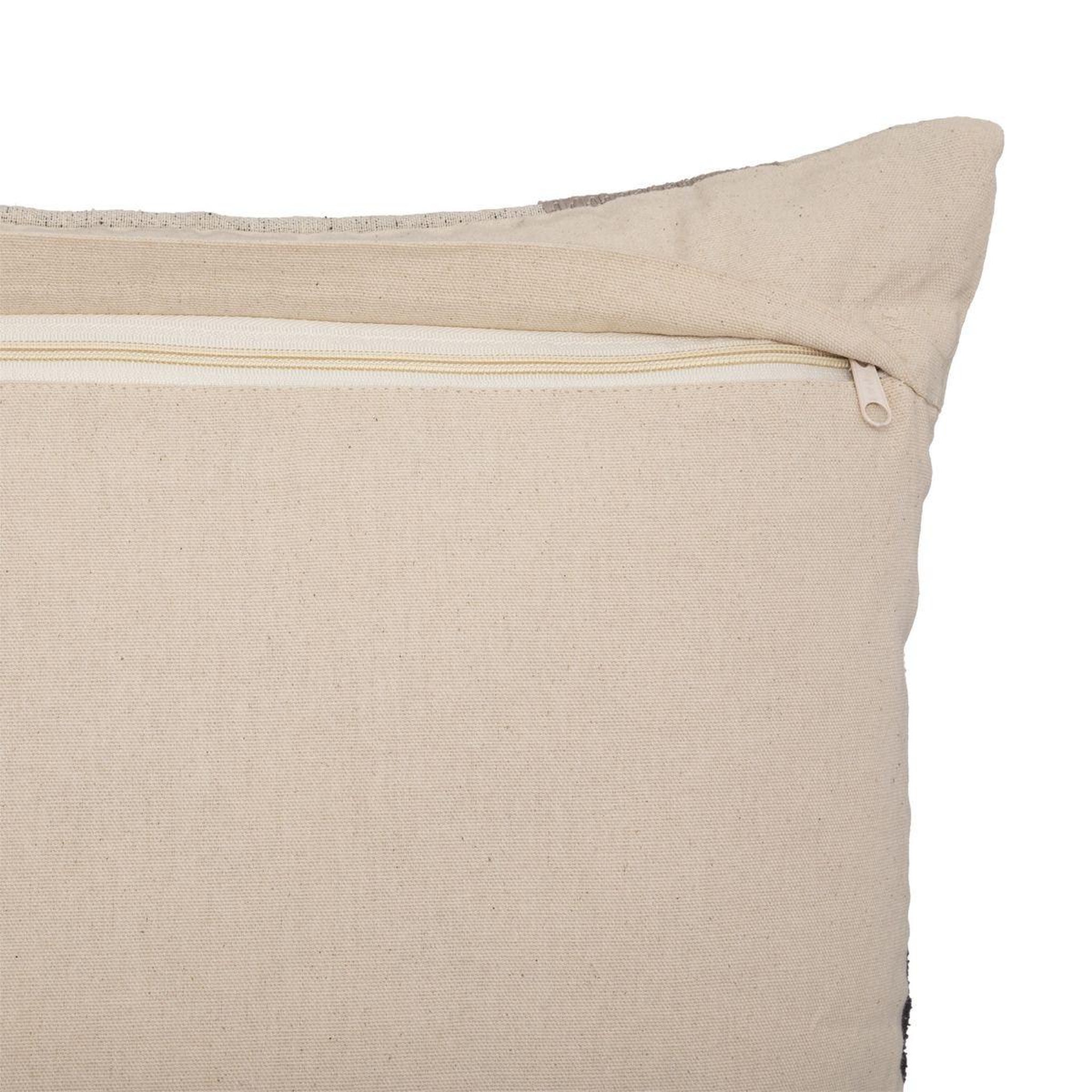 Voir la diapositive 2 : ATMOSPHERA Coussin déco jacquard  patch ii  50x50cm multicolore
