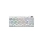 Voir la diapositive 1 : Logitech Clavier Logitech G PRO X TKL LIGHTSPEED Sans fil Blanc