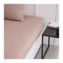 Voir la diapositive 3 : Today Drap housse TODAY Essential - 140 x 190 cm - 2 personnes - 100% Coton uni - Rose des sables