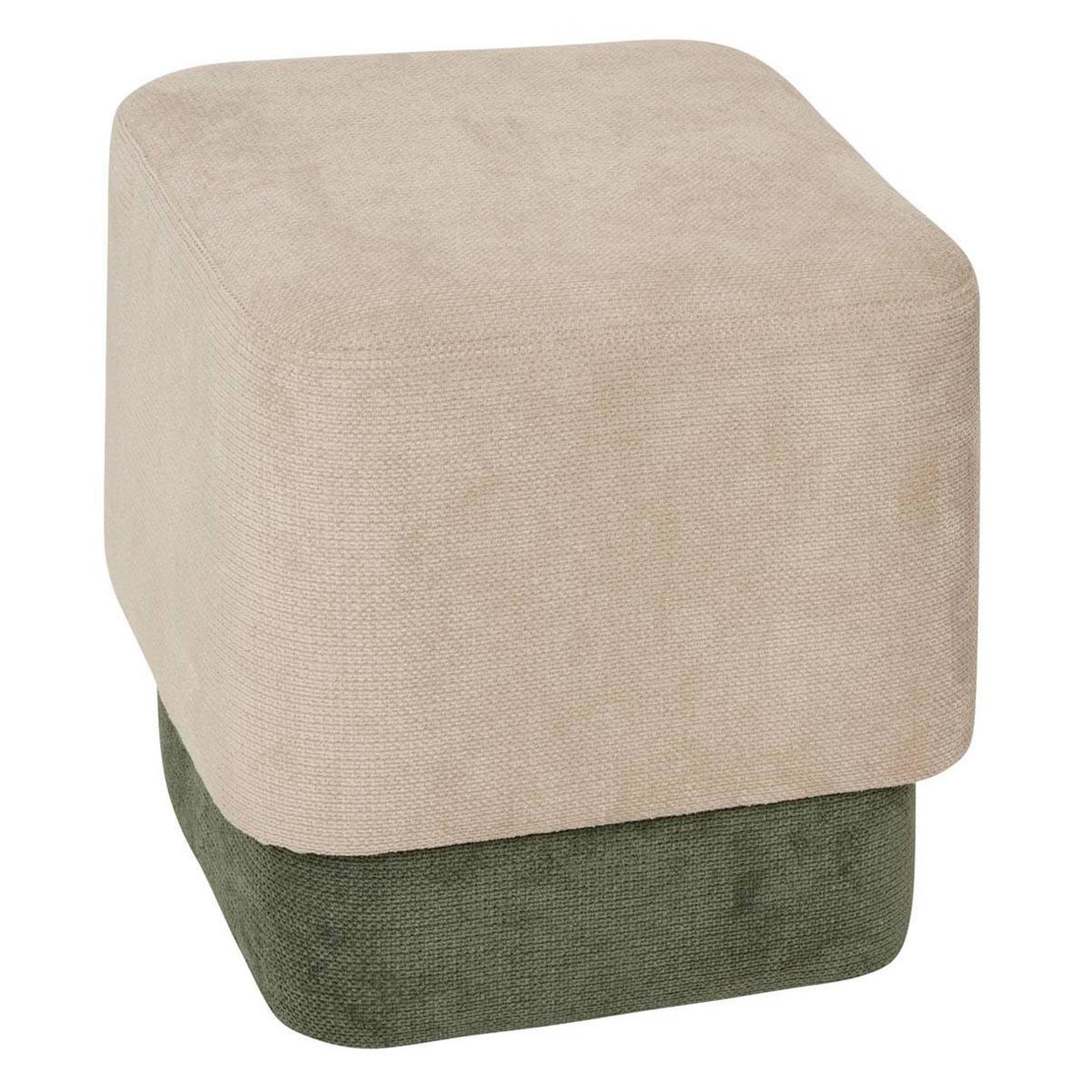 ATMOSPHERA Pouf 2 en 1  doki  41cm vert