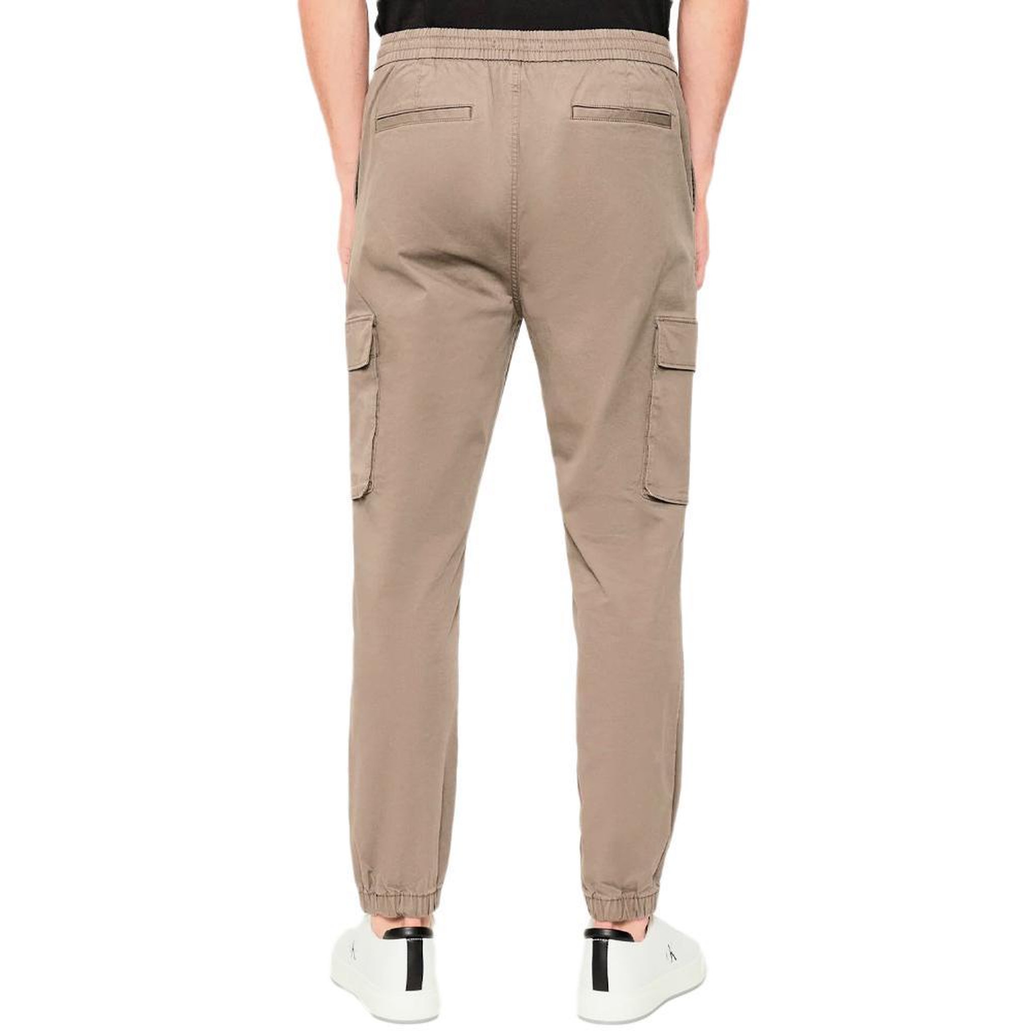 Voir la diapositive 2 : CALVIN KLEIN JEANS Pantalon Jogger Beige Homme Calvin Klein Jeans Skinny