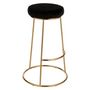 Voir la diapositive 4 : Paris Prix Galette de Chaise Ronde  Assise  34cm Noir