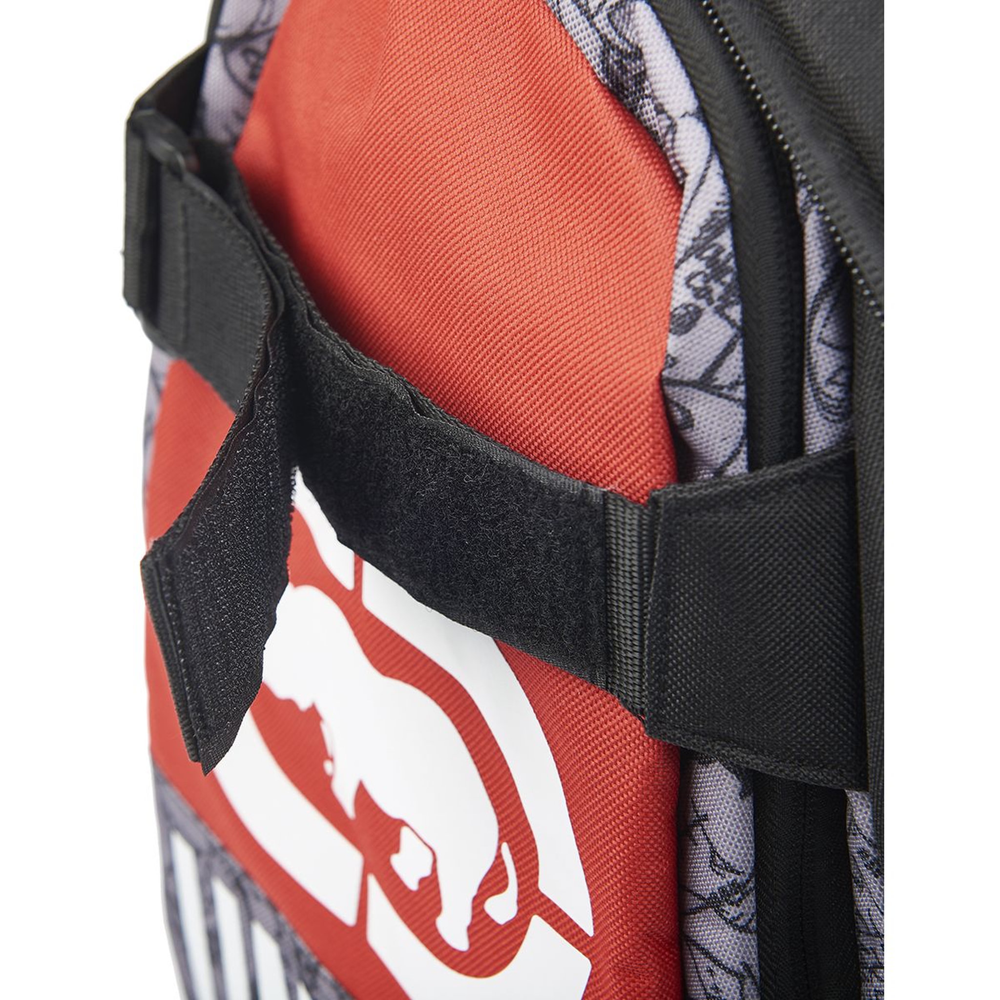 Voir la diapositive 7 : ECKO Sac à dos 1 compartiment noir et rouge TRENDY