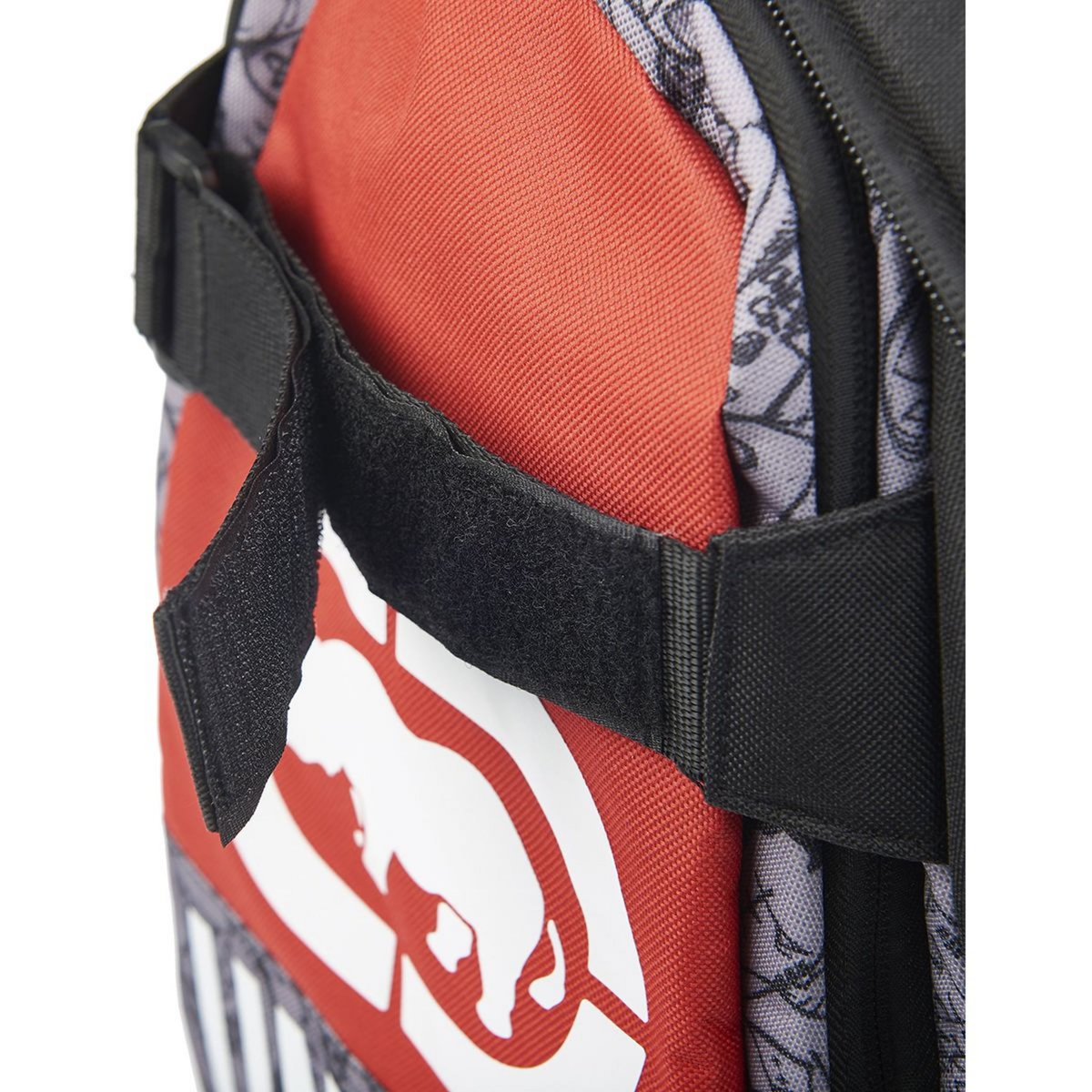 ECKO Sac à dos 1 compartiment noir et rouge TRENDY